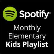 elementary spotify button