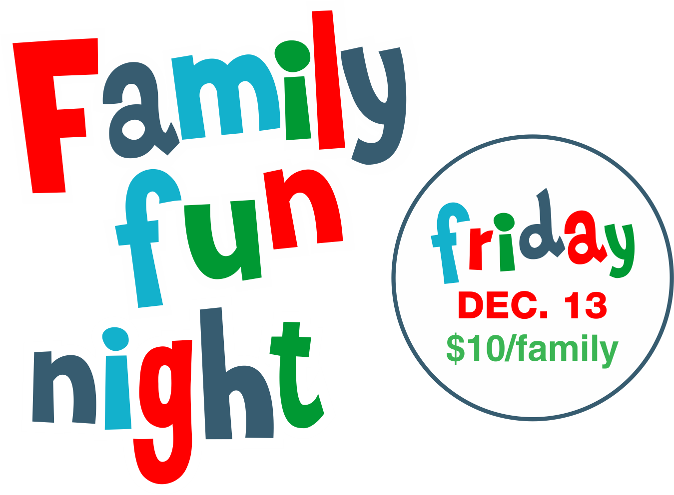 christmas family fun night