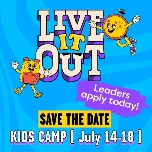 kids camp save the date