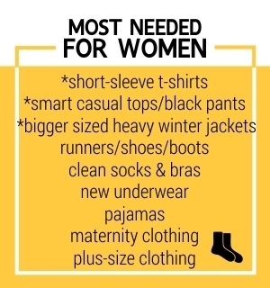 Donations Needed_women